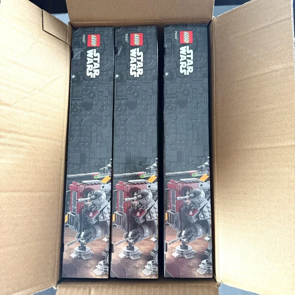 LEGO Star Wars AT-TE Walker Set 75337 Factory Sealed Box Set of 3 Collector